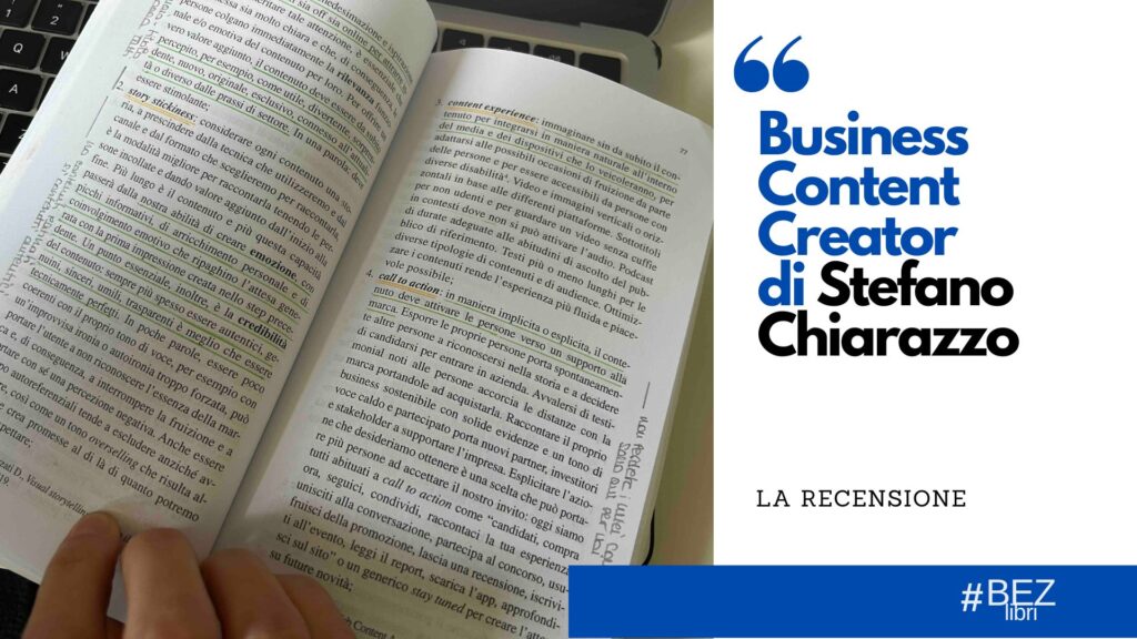 recensione libro business content creator stefano chiarazzo