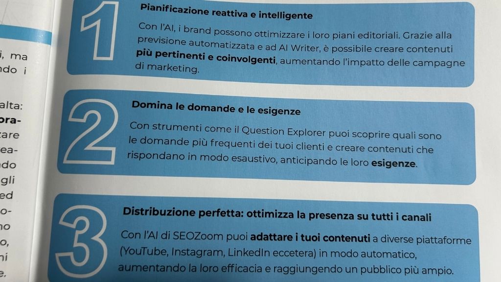 formula seozoom per ai seo content marketing