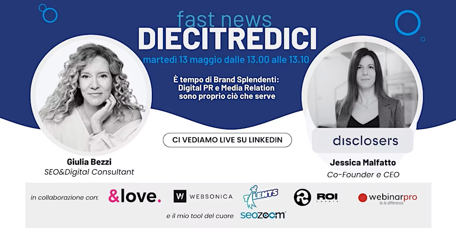 Come crescere la Brand Awareness con le Digital PR e le Media Relation: Intervista a Jessica Malfatto