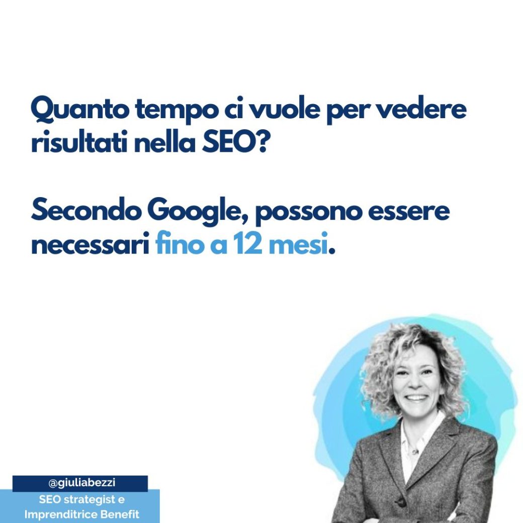 Quanto tempo ci vuole per vedere risultati nella SEO? Quanto tempo ci vuole per vedere risultati nella SEO?